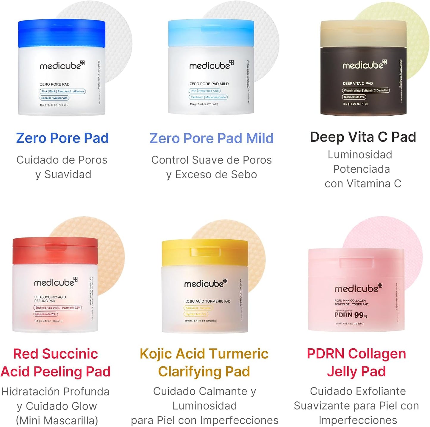 medicube Toner Pads Zero Pore Pad 2.0