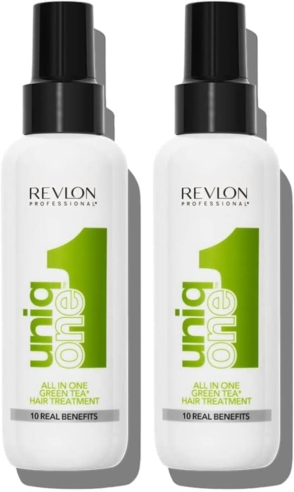 REVLON PROFESSIONAL UniqOne All in One Protector Térmico Pelo, Hidratación Profunda Cabello, Tratamiento en Spray sin Aclarado, Desenredante Pelo Mujer, Fragrancia Classic 150 ml