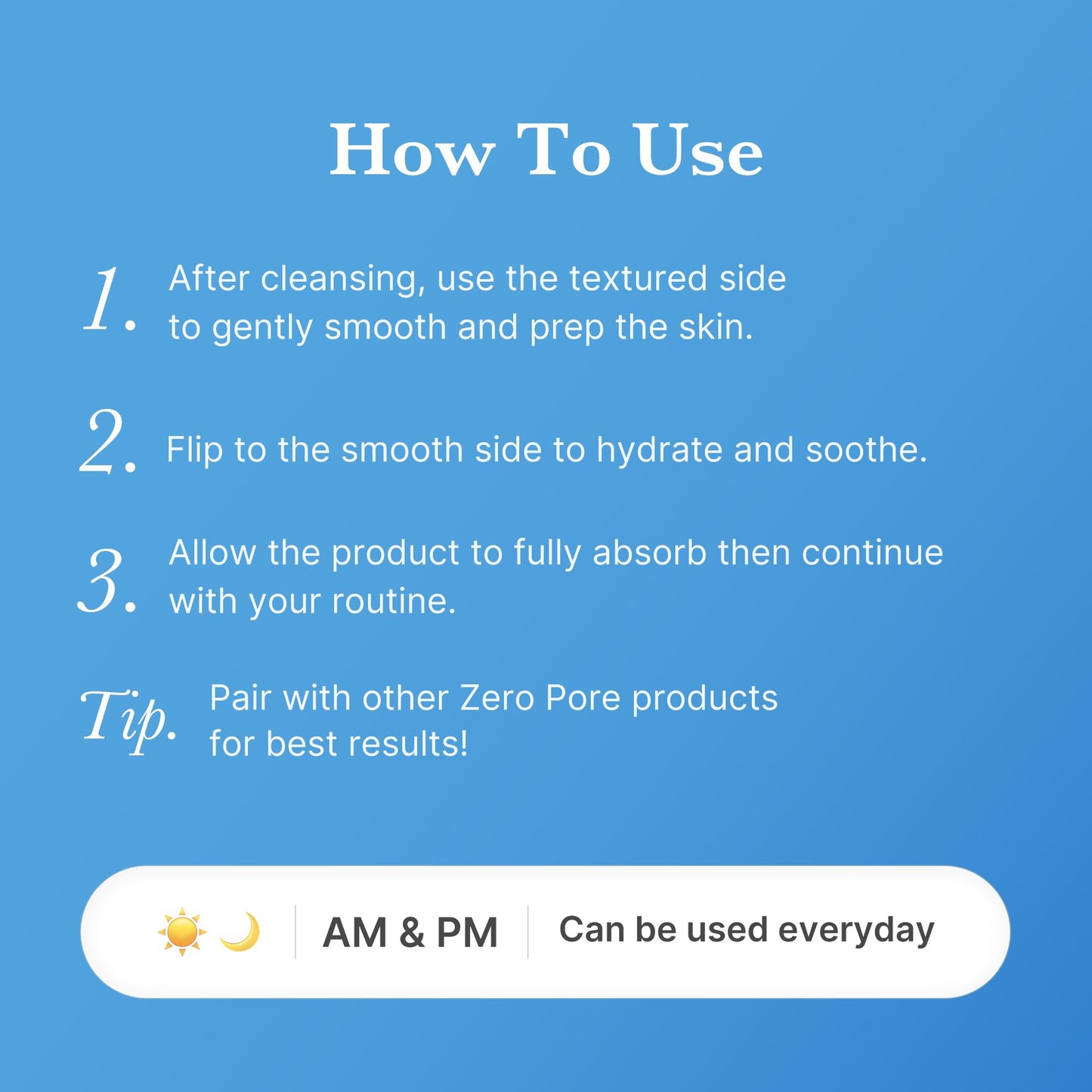 medicube Toner Pads Zero Pore Pad 2.0