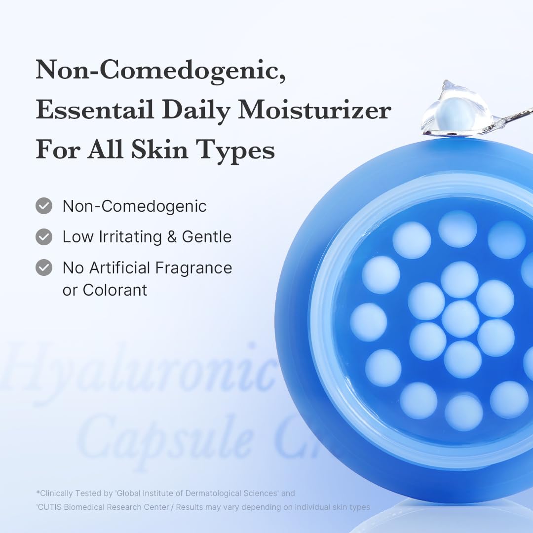 Medicube Capsule Cream with Deep Vitamin C Crema con Cápsulas de Vitamina C, Luminosidad y Piel de Aspecto Más Uniforme, Textura Gel Hidratante, Cosmética Coreana, 55 g