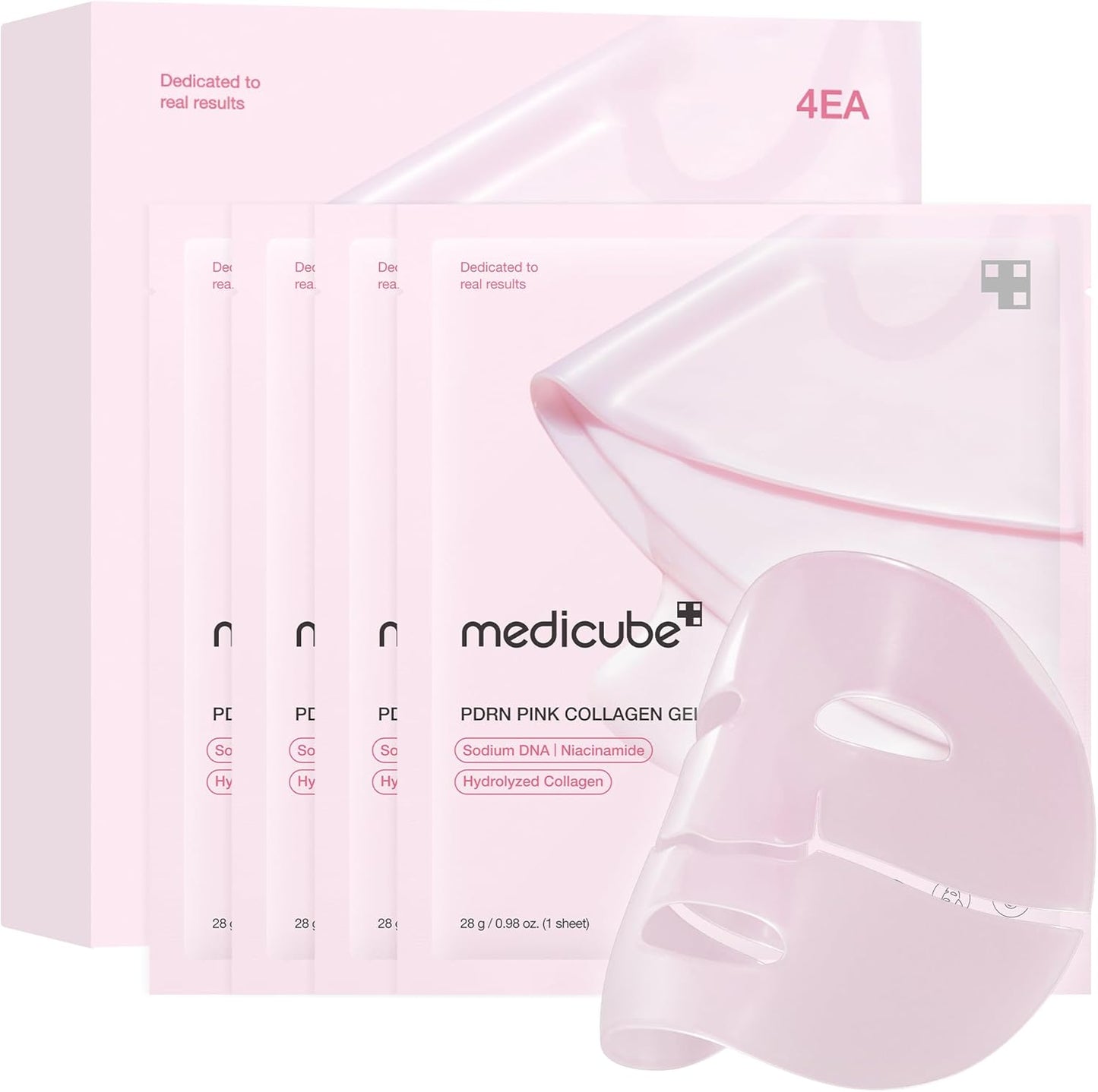Medicube Jelly Gel Mask with Salmon DNA PDRN Pink Collagen