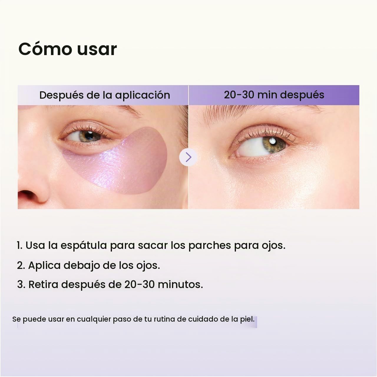 BIODANCE Parches de Ojos con Péptidos de Colágeno, Antiarrugas para Líneas de Expresión y Bolsas, Contorno de Ojos, Cuidado de la Piel Coreano (60 uds)
