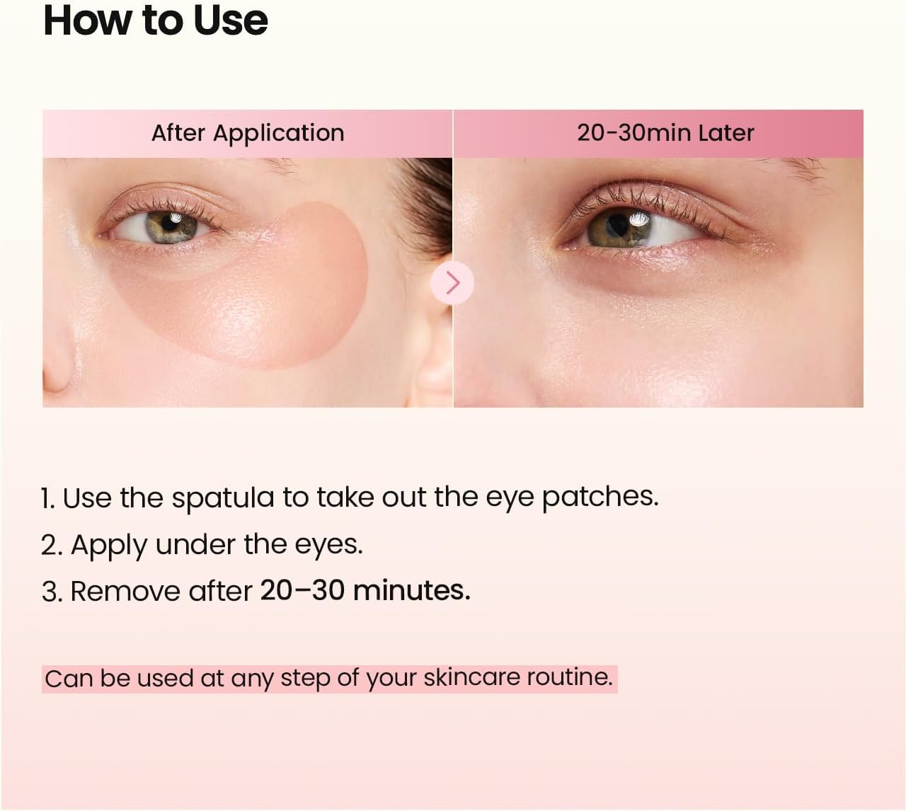 BIODANCE Parches de Ojos con Péptidos de Colágeno, Antiarrugas para Líneas de Expresión y Bolsas, Contorno de Ojos, Cuidado de la Piel Coreano (60 uds)