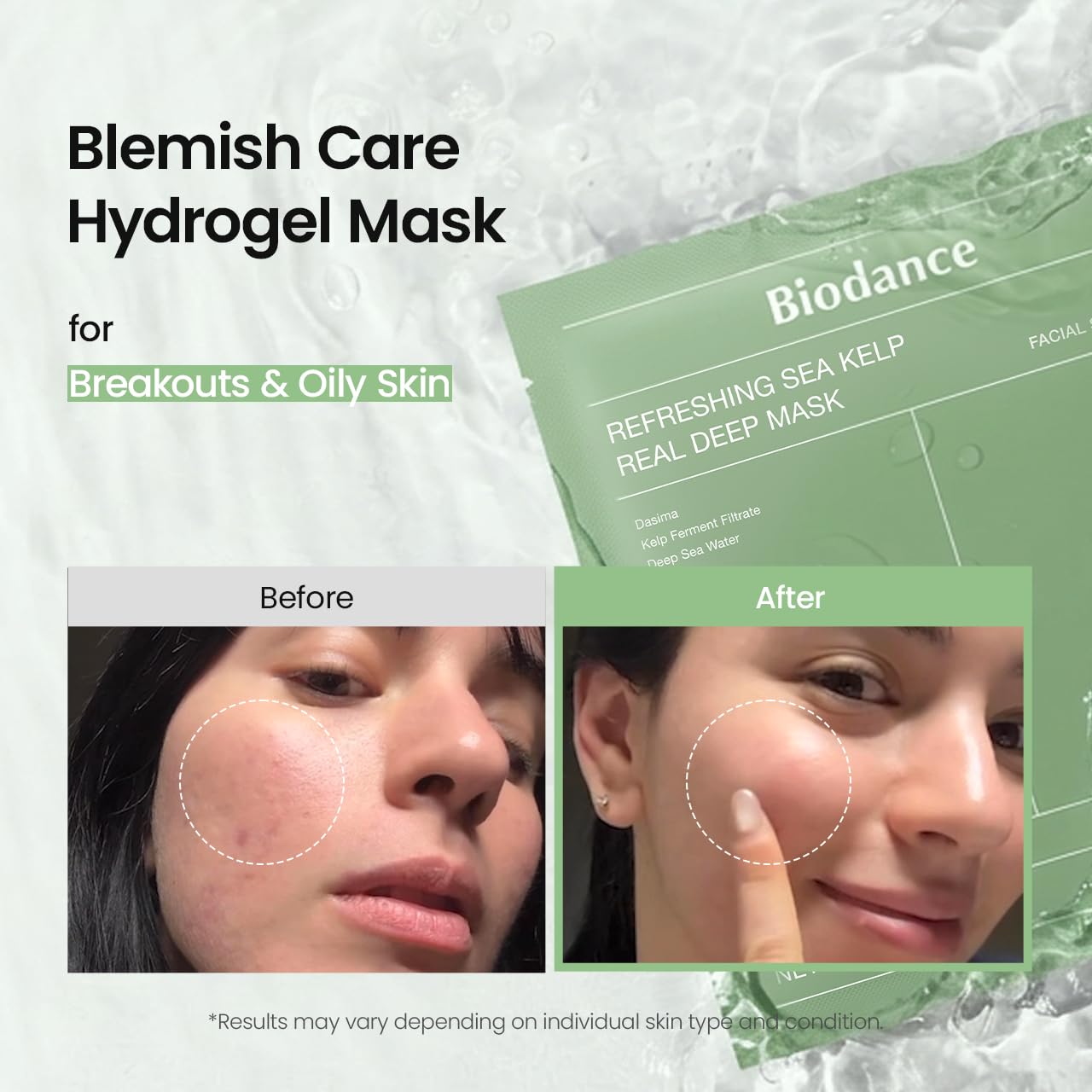 BIODANCE Bio-Collagen Real Deep Mask - Mascarilla Nocturna Hidratante, Minimiza Poros y Mejora la Elasticidad - Mascarilla Facial de Hidratación Profunda con Colágeno - 34g x 4 Unidades
