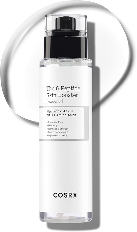 COSRX Tónico Sérum de 6X Peptidos Collagen Booster, Niacinamida y Ácido Hialurónico, Esencia Facial Potenciadora de Renovación Cutánea, para Todo Tipo de Piel, Libre de Parabenos, Korean Skincare