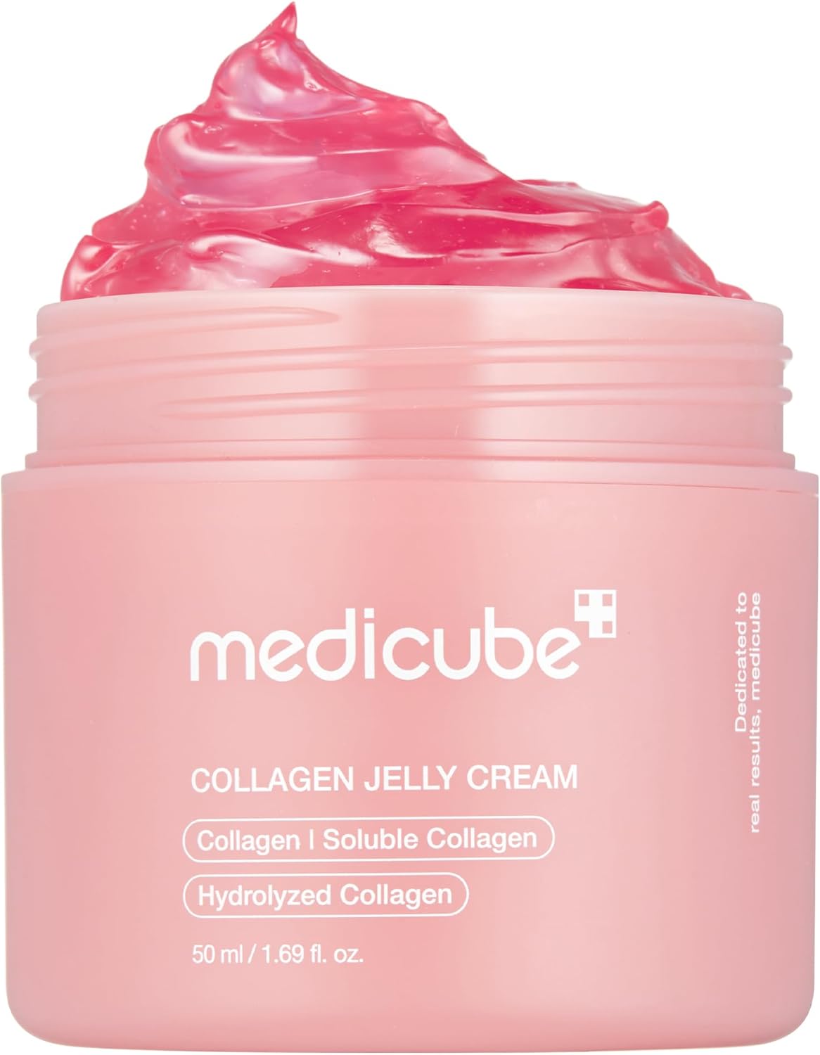 Medicube Collagen Jelly Cream Crema Facial con Colágeno Hidrolizado, Hidratación y Glow 24 Horas, Piel Más Rellena y Firme, 50 ml