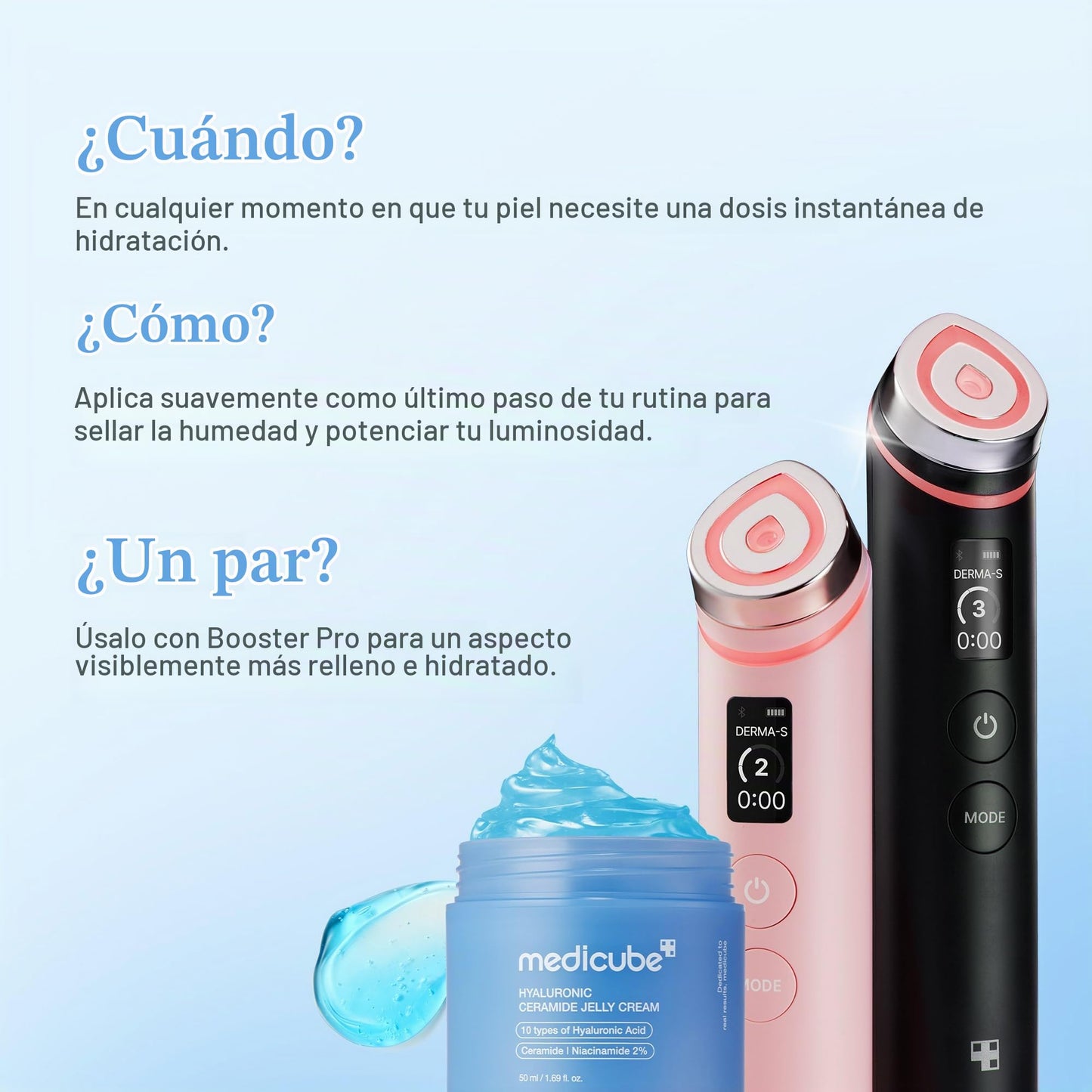 Medicube Collagen Jelly Cream Crema Facial con Colágeno Hidrolizado, Hidratación y Glow 24 Horas, Piel Más Rellena y Firme, 50 ml