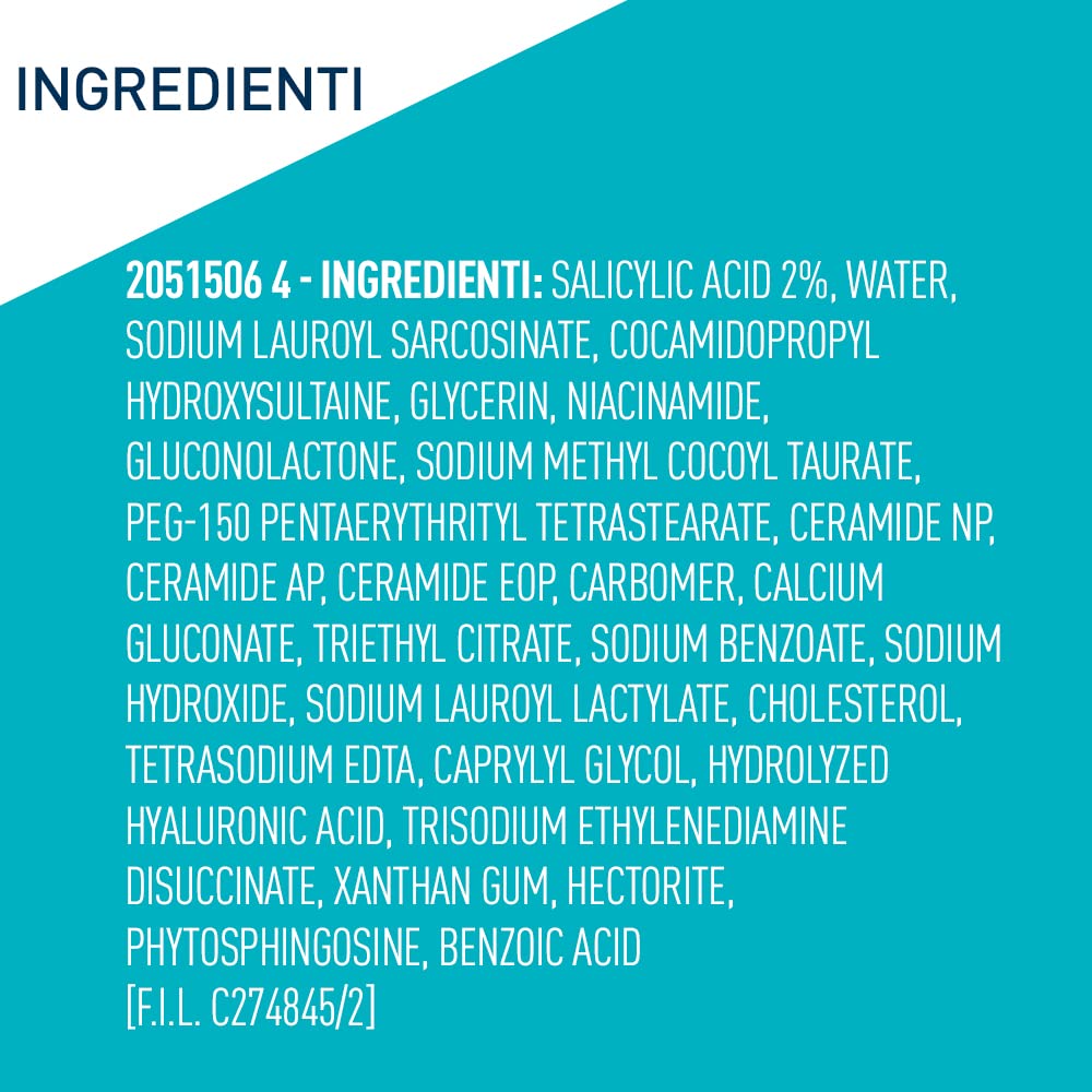 CeraVe - Blemish Control, Gel Limpiador para Acné y Piel Grasa, Reduce el Acné, Puntos Negros y Mejora los Poros, Tratamiento en Gel con Ácido Salicílico, 473 ml