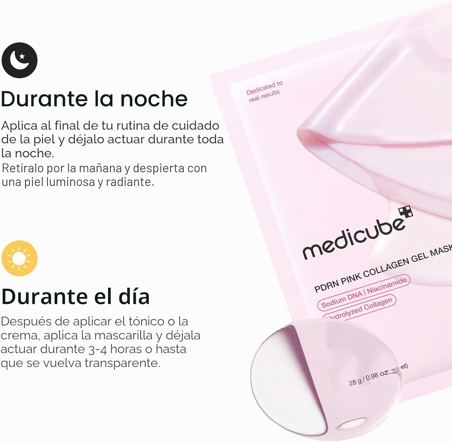 Medicube Jelly Gel Mask with Salmon DNA PDRN Pink Collagen