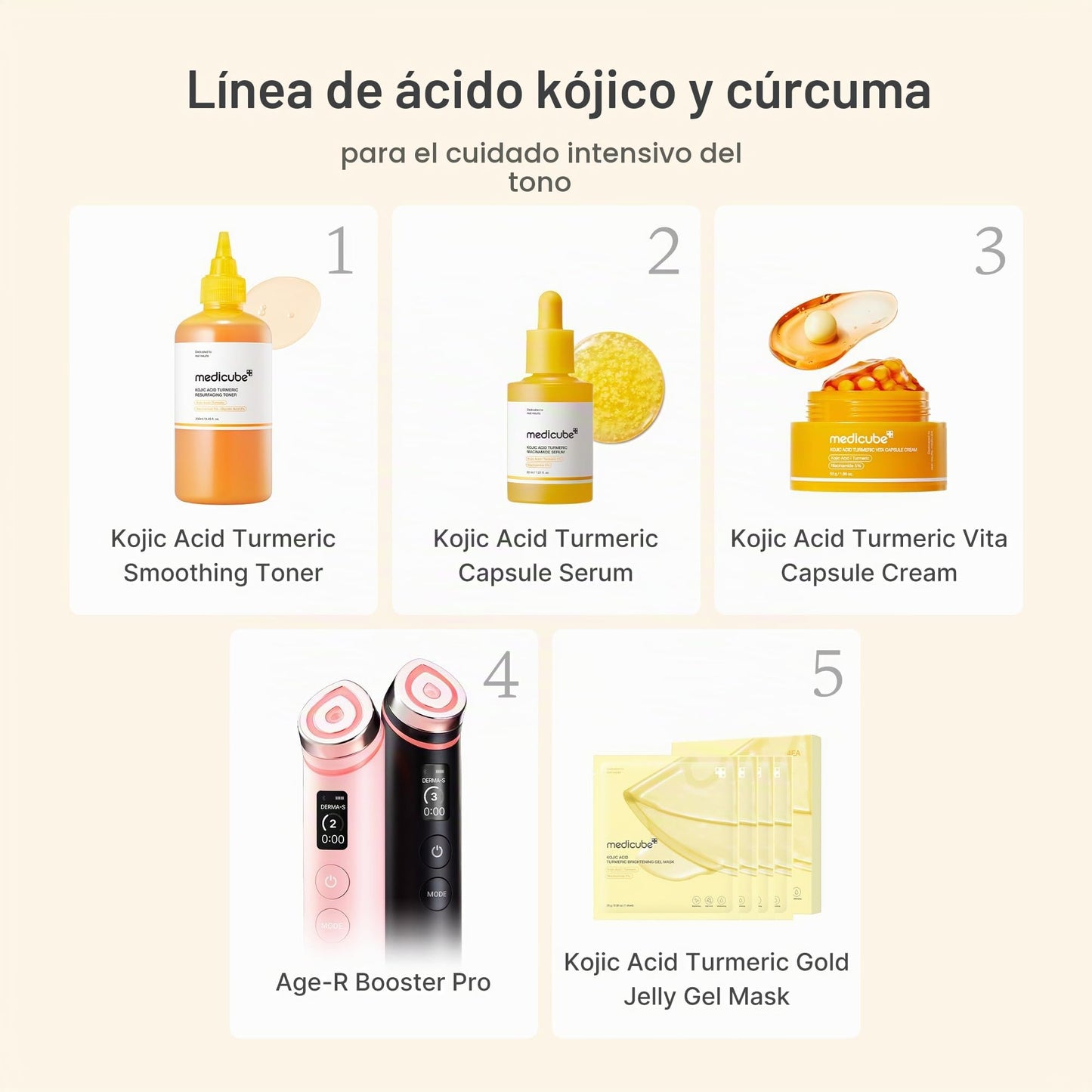 Medicube Capsule Cream with Deep Vitamin C Crema con Cápsulas de Vitamina C, Luminosidad y Piel de Aspecto Más Uniforme, Textura Gel Hidratante, Cosmética Coreana, 55 g