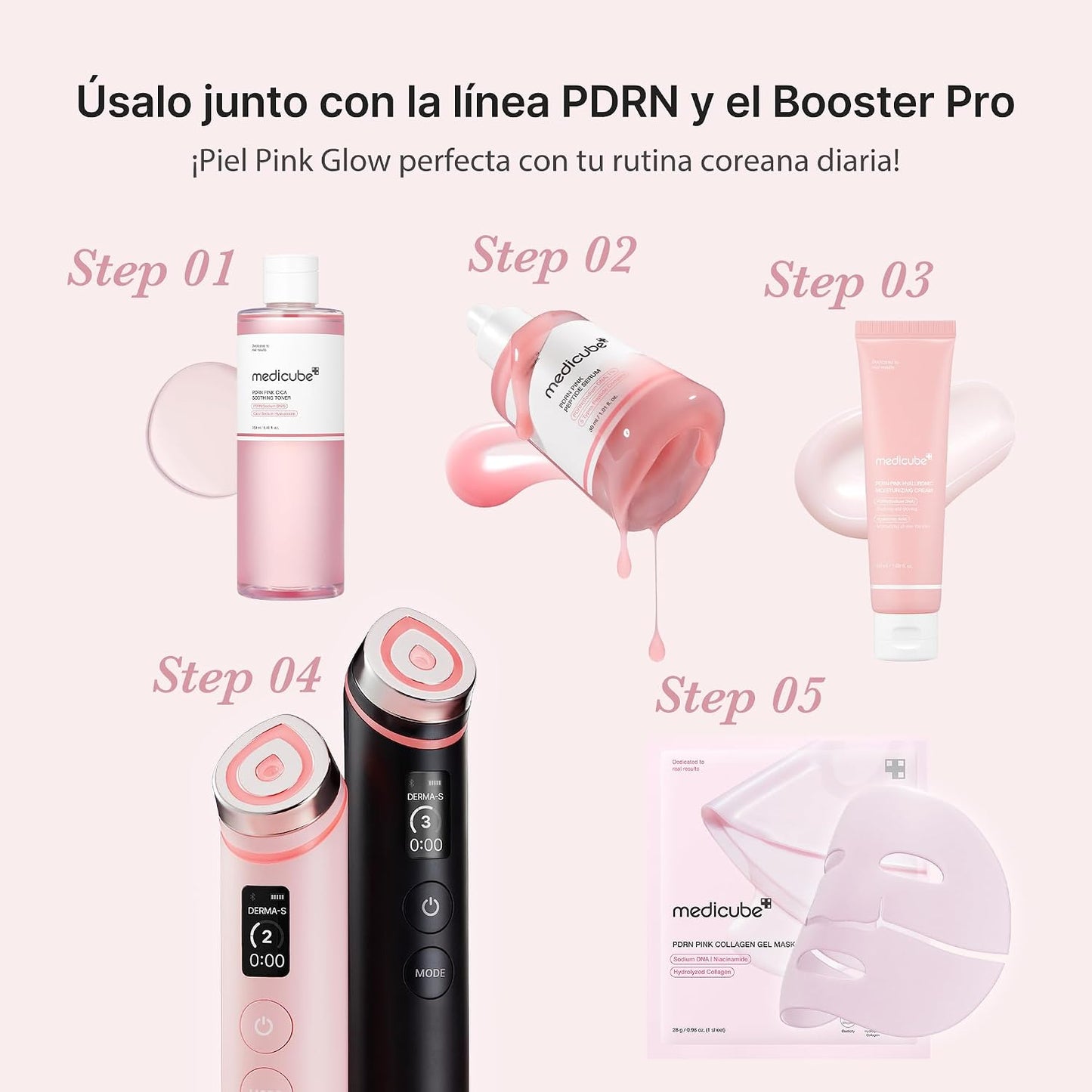 medicube PDRN Pink Peptide Serum with Salmon DNA