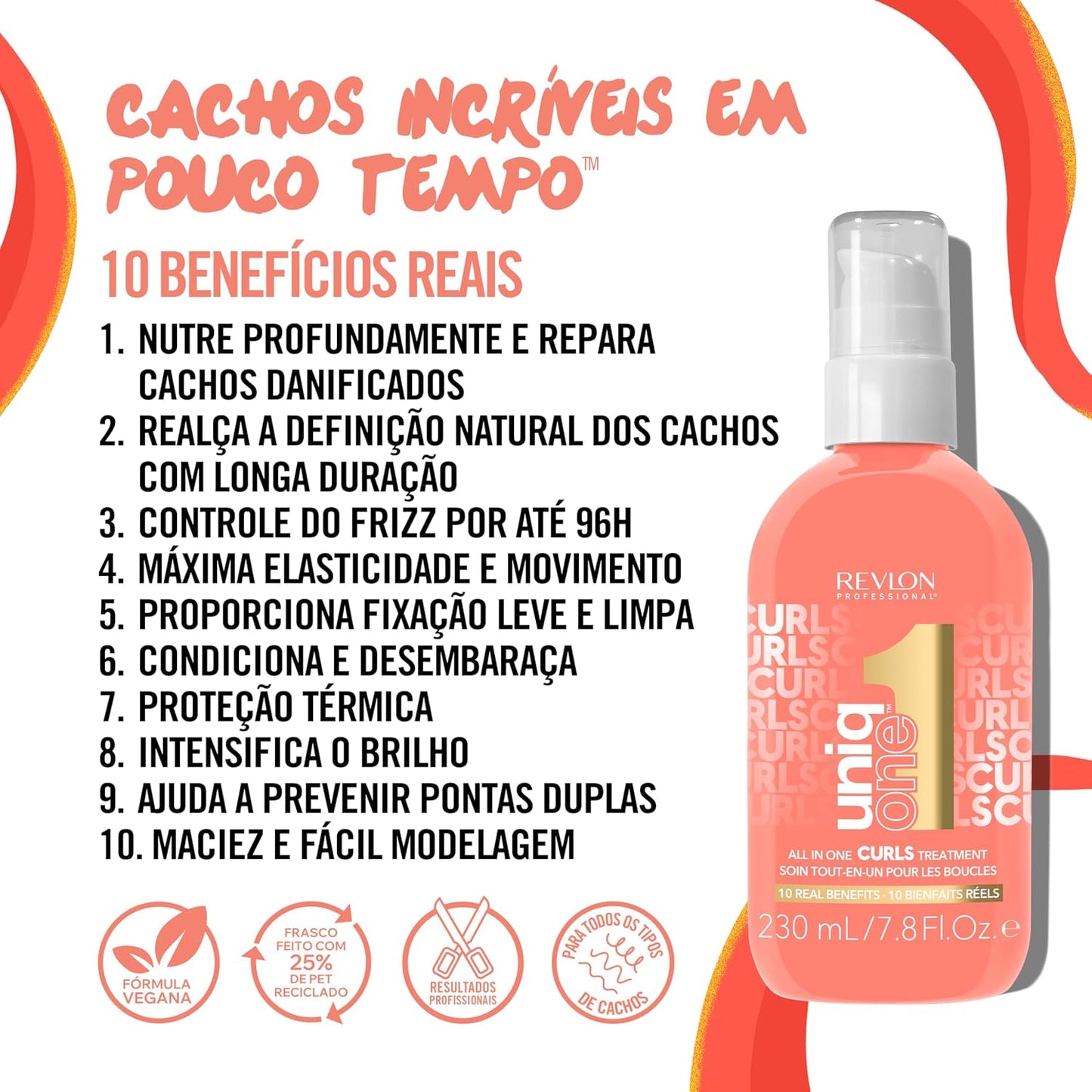 REVLON PROFESSIONAL UniqOne All in One Protector Térmico Pelo, Hidratación Profunda Cabello, Tratamiento en Spray sin Aclarado, Desenredante Pelo Mujer, Fragrancia Classic 150 ml