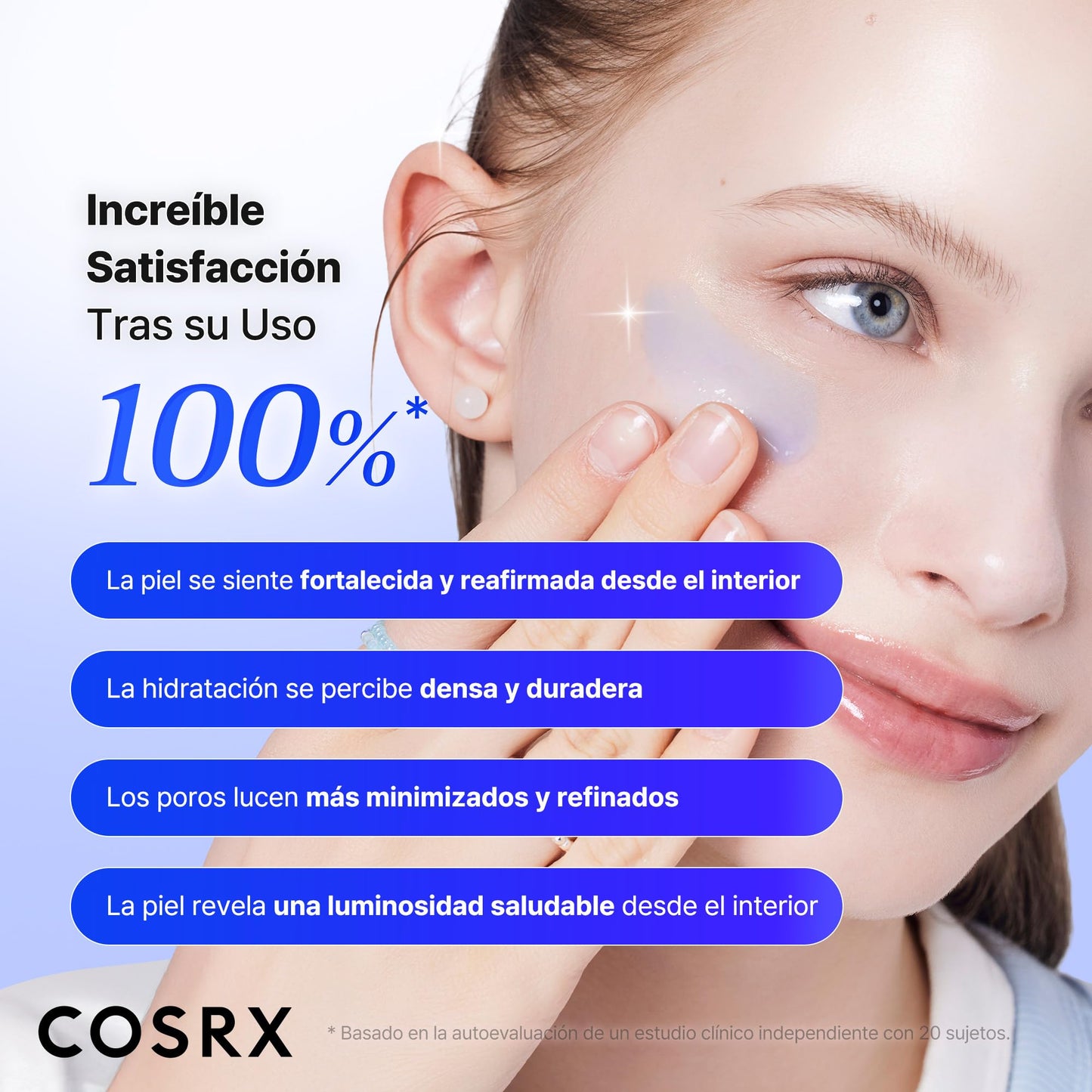 COSRX Tónico Sérum de 6X Peptidos Collagen Booster, Niacinamida y Ácido Hialurónico, Esencia Facial Potenciadora de Renovación Cutánea, para Todo Tipo de Piel, Libre de Parabenos, Korean Skincare